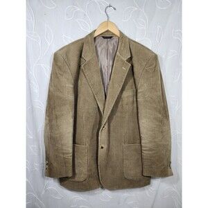 Bolzano Blazer Corduroy Tan Sport Coat Jacket Classic 42R